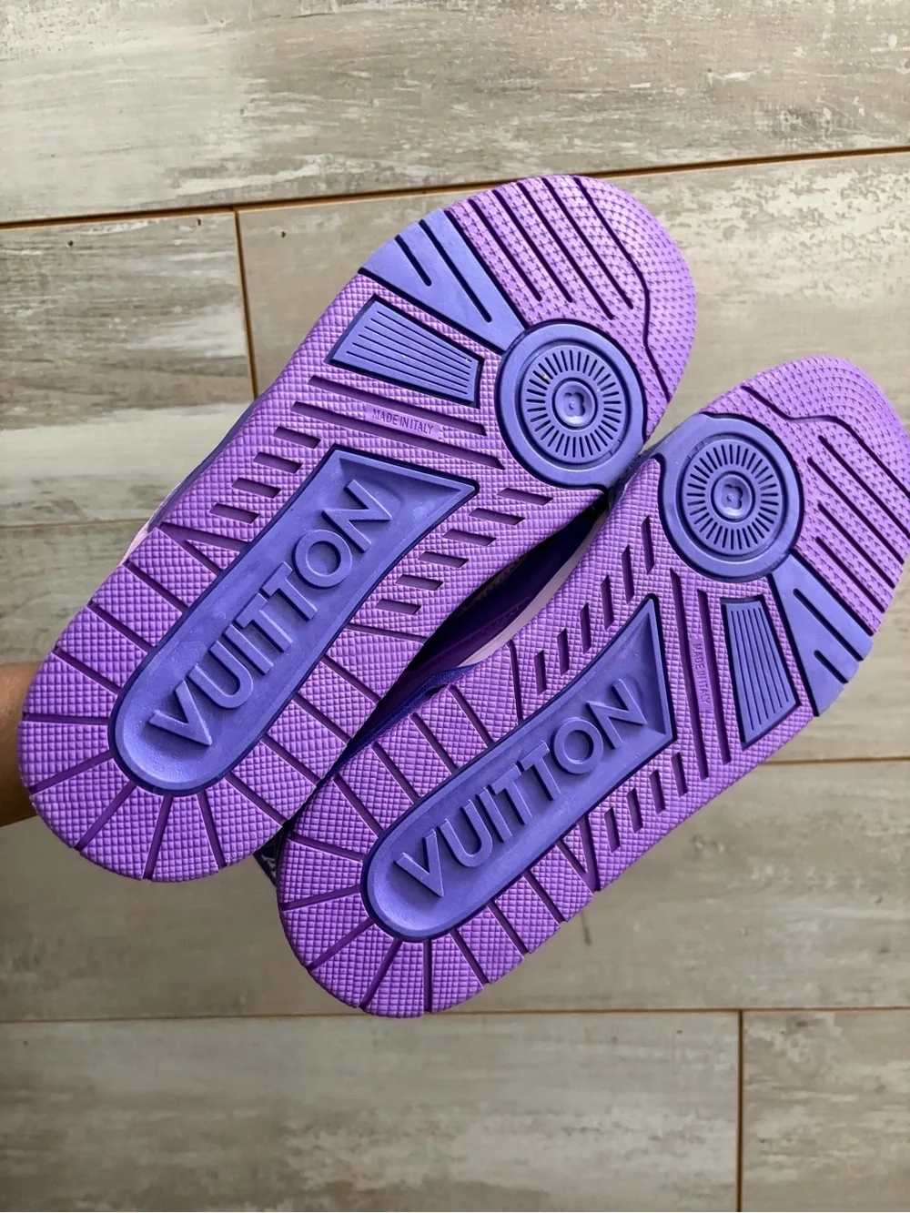 Purple Trainer Sneakers